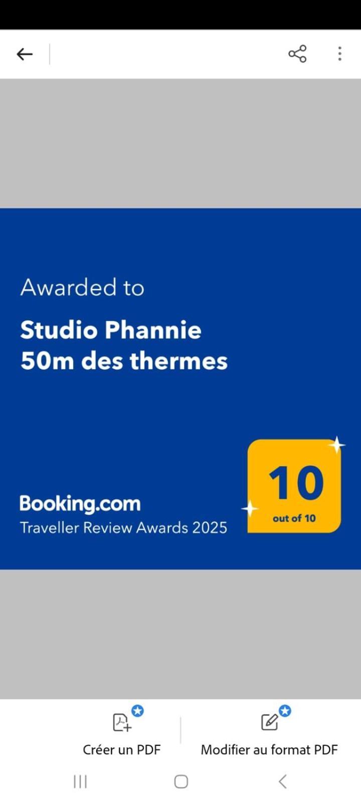 Studio Phannie Renove 50M Cures Amélie-les-Bains-Palalda Exteriér fotografie